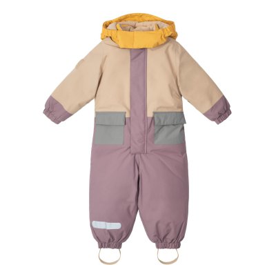 LEOKID Zimní kombinéza Color Block Aster Sand vel. 9 - 12 měsíců (vel. 74)