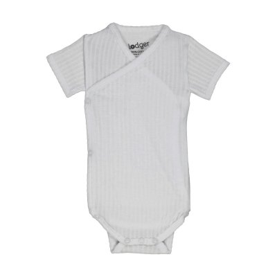 LODGER Romper SS Seersucker Cloud Dancer 80