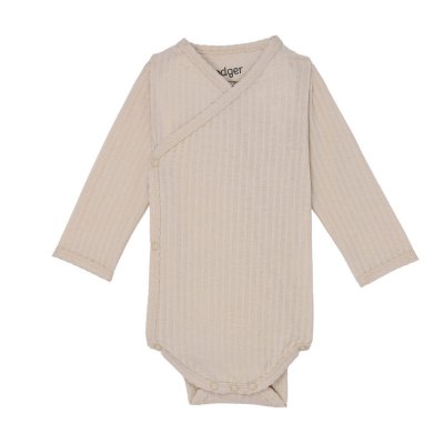 LODGER Romper LS Seersucker Birch 80