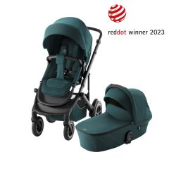 BRITAX Set kočárek Smile 5Z + hluboká korba, Atlantic Green