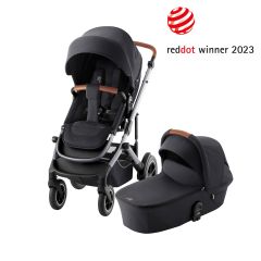 BRITAX Set kočárek Smile 5Z + hluboká korba, Fossil Grey