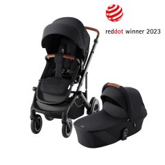 BRITAX Set kočárek Smile 5Z + hluboká korba, Galaxy Black