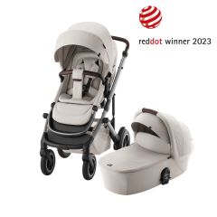 BRITAX Set kočárek Smile 5Z + hluboká korba Lux, Soft Taupe