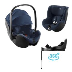 Autosedačka set Baby-Safe Pro + Vario Base 5Z + autosedačka Dualfix 5z, Night Blue