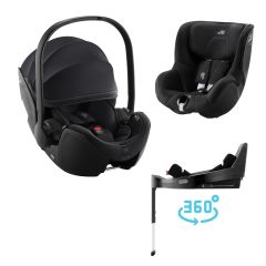 Autosedačka set Baby-Safe Pro + Vario Base 5Z + autosedačka Dualfix 5z, Galaxy Black